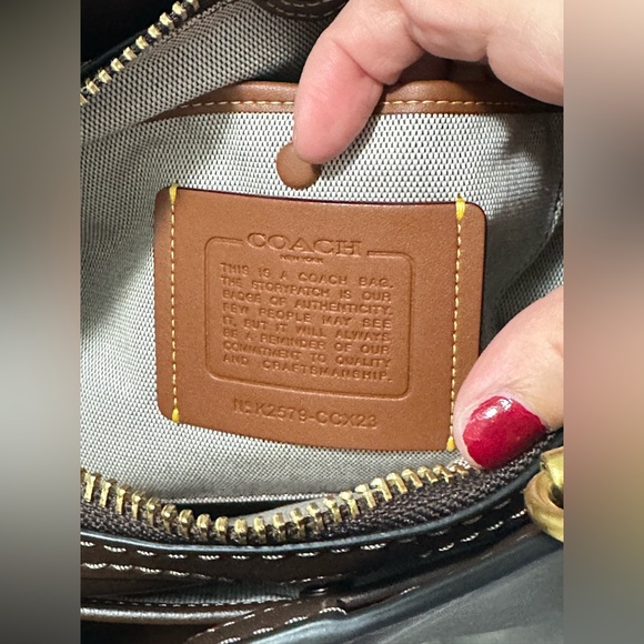 Coach Rogue Bag 31 in Maple-Like New - Picture 11 of 15